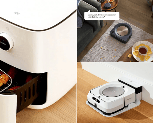 Smart home electronics⚡️ cover photo collage