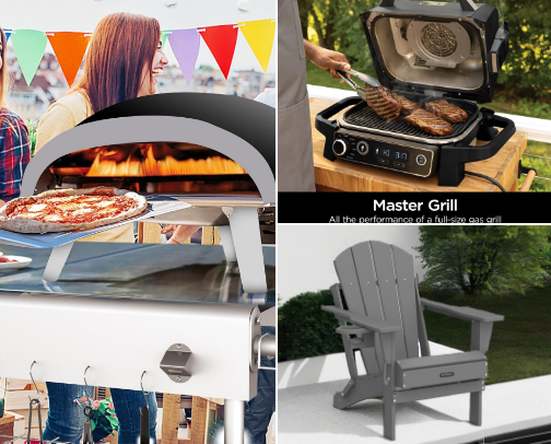 Luxurious Backyard Retreats on a budget! cover photo collage