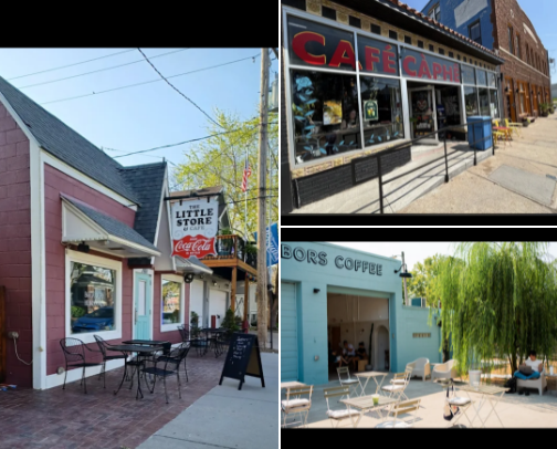 5 Unique Kansas City Coffee Spots ☕☕ cover photo collage