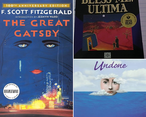 Books that I read in one sitting...in my car cover photo collage