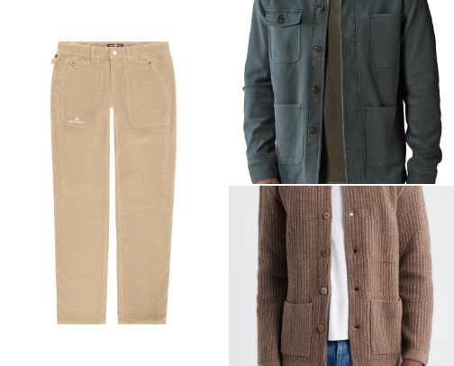 Merino Wool Cardigan edit cover photo collage