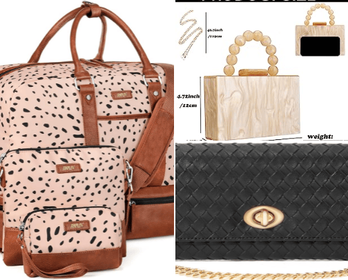Bags for any ocassion cover photo collage