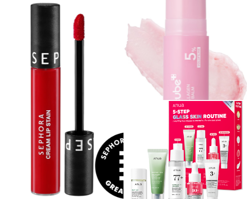 My favorite beauty recs cover photo collage