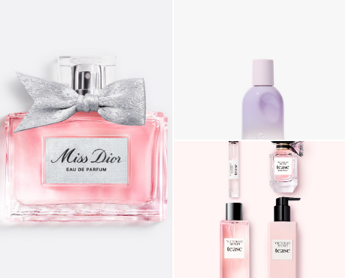 Fragrance recs cover photo collage