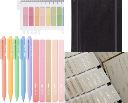 Bible Journaling cover photo collage