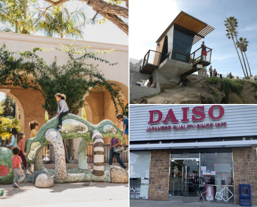 San Diego cover photo collage