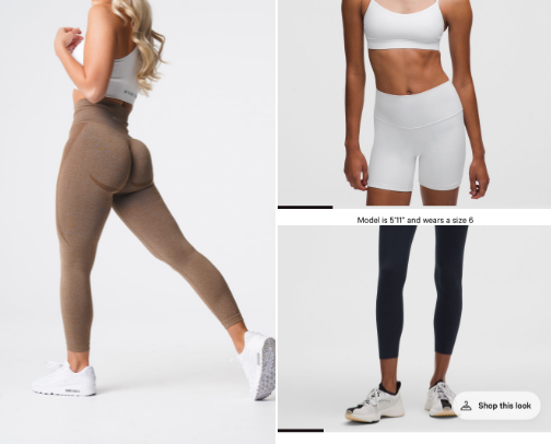 hot girl fitness staples cover photo collage