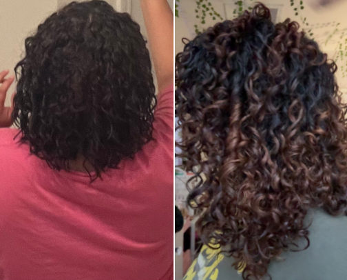 curly hair holy grails 👩🏽‍🦱 cover photo collage