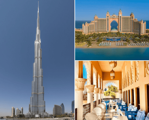 Your ultimate guide in the city of Dubai ❤️ cover photo collage