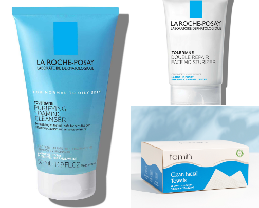 My favorite skincare recs cover photo collage