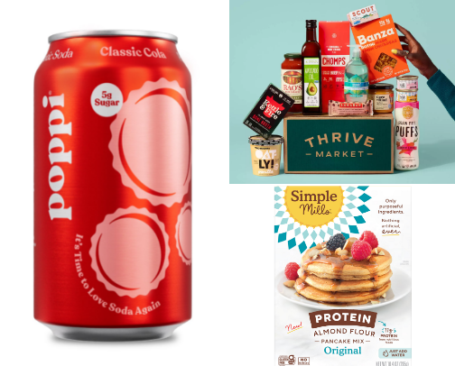 Healthy Snackin' cover photo collage