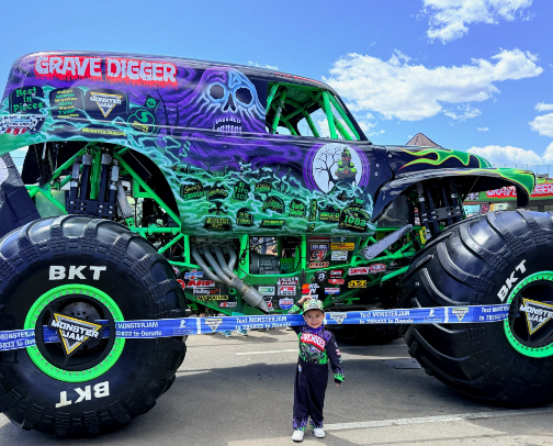 Crash, Smash & Roll: Toddler Monster Jam Favorites cover photo collage
