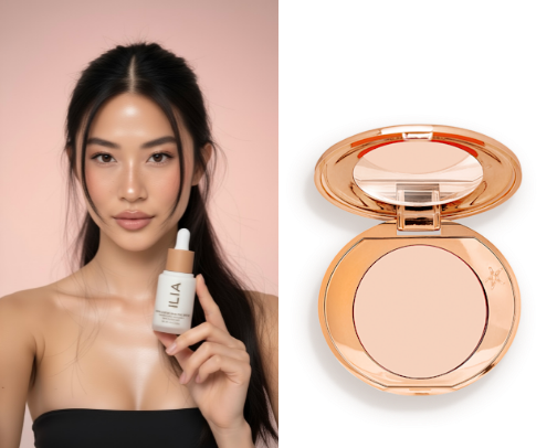 Light Weight Makeup Products cover photo collage