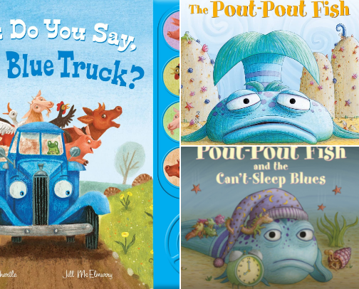 Favorite Baby and Toddler Books! cover photo collage