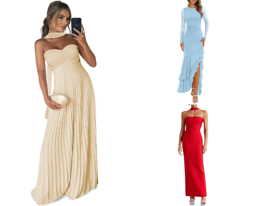 Stunning Dresses cover photo collage