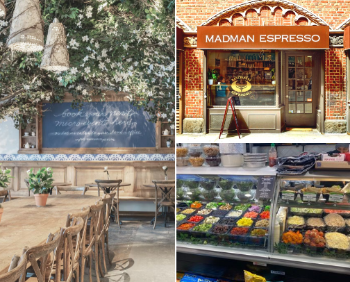 favourite food places in nyc 🗽 cover photo collage