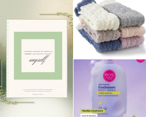 A Self-Worth Cozy Night &lt;3 cover photo collage