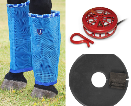 Helpful things to have in your horse barn. cover photo collage