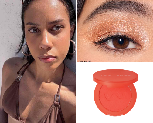 Top Beauty Products for a Sun-kissed Glow (Brown girl EDITION) cover photo collage