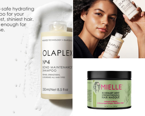 Curly hair essentials cover photo collage