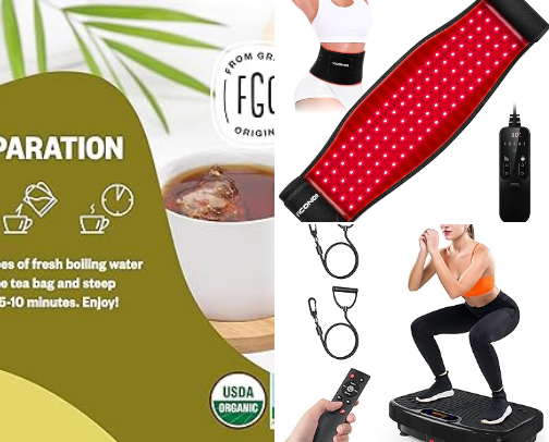 weight loss health / wellness must haves cover photo collage