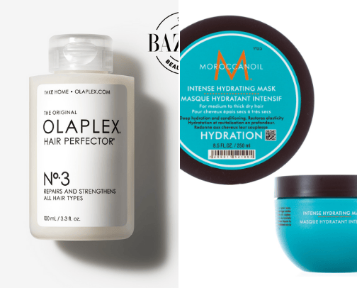Hair products cover photo collage