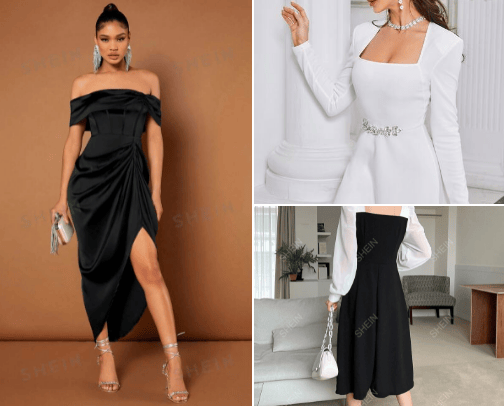 women's clothing cover photo collage