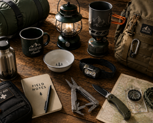 Camping Gear Worth Packing cover photo collage