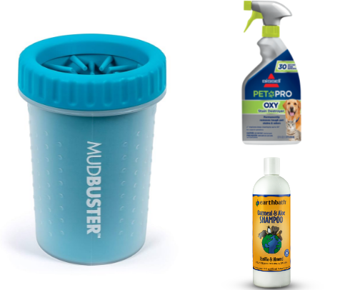 Dog mom staples cover photo collage