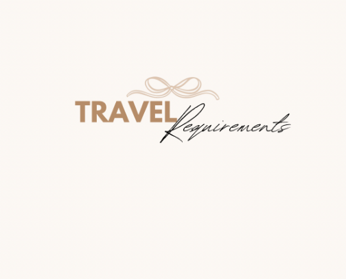 Travel requirements ✈️🧳 cover photo collage