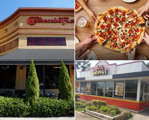 My favorite restaurants cover photo collage