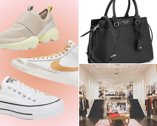 Shopping cover photo collage