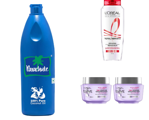 HairCare that I use cover photo collage