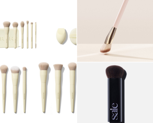 my favorite makeup brushes!! cover photo collage