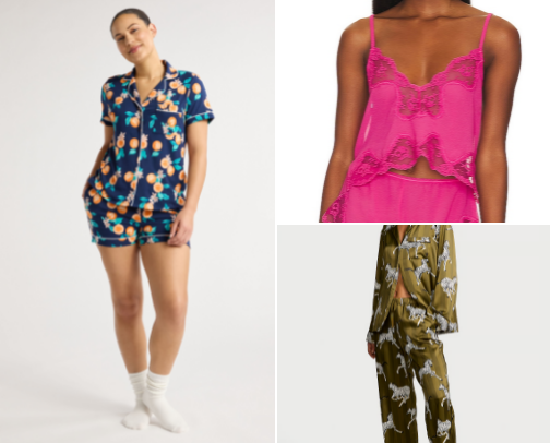 Pajamamania - Pajama sets and other cute sleepwear for under $100 cover photo collage