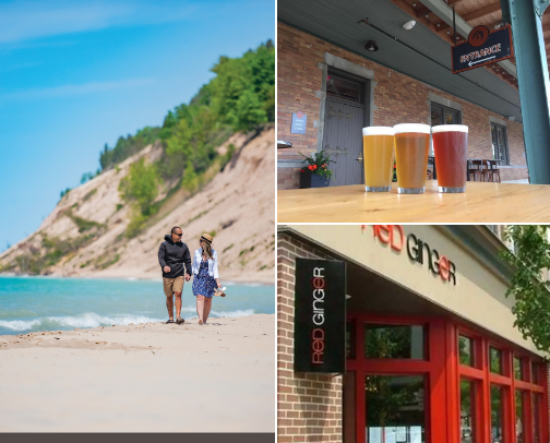 Beautiful Northern Michigan cover photo collage