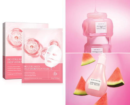 Must-have Skincare cover photo collage