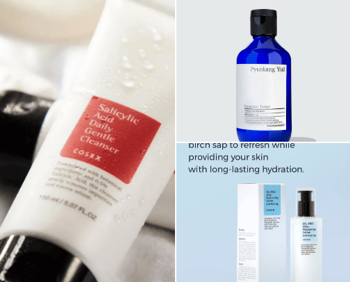 ✨ Skincare Picks for Clear & Glowing Skin cover photo collage