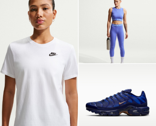 Cute, comfy, and effortlessly stylish ✨ This list is full of Nike outfit pieces that give clean girl, sporty chic, and Pinterest-inspired energy without trying too hard. cover photo collage