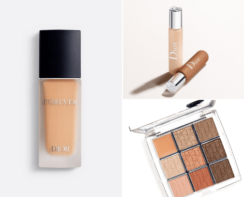Dior beauty cover photo collage