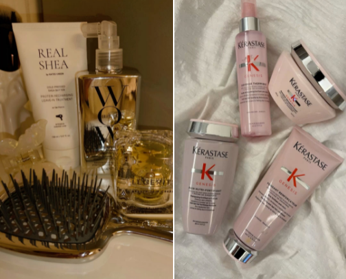 Favorite hair care👩🏻‍🦰👩🏻 cover photo collage