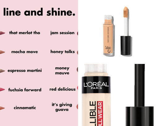 My favorite beauty recs cover photo collage