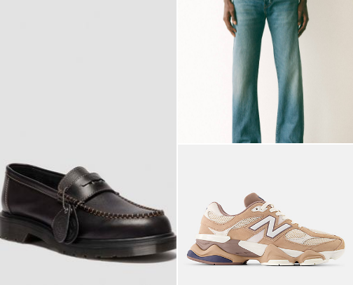 Men’s winter 2025 statement pieces cover photo collage