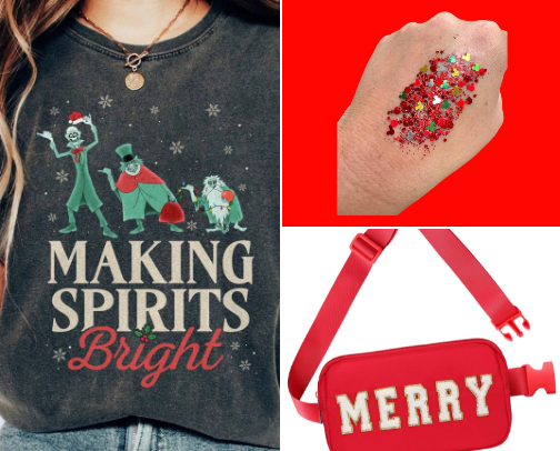 Christmas at Disney cover photo collage