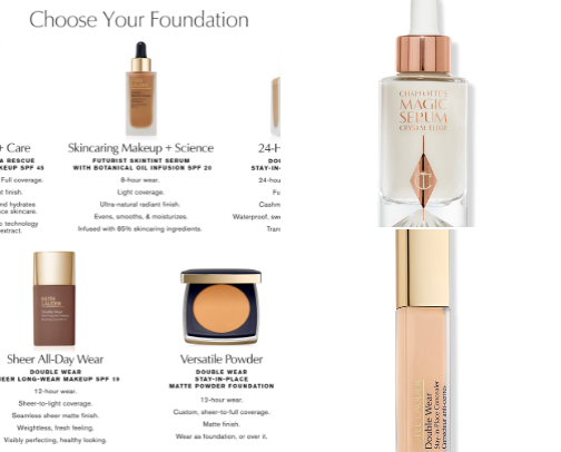 What I use for Full Glam cover photo collage
