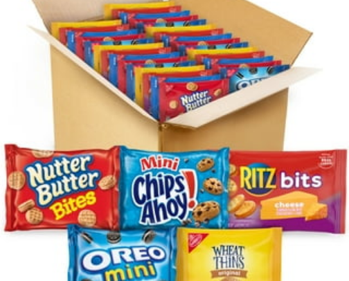 Snacks at Walmart cover photo collage