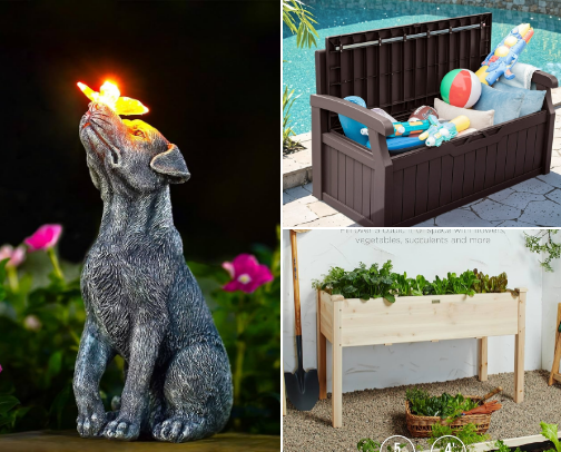 The "Wow, Your Yard Looks Amazing" Starter Pack cover photo collage