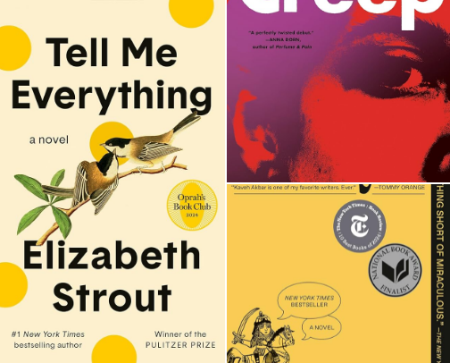 The Ever Growing TBR cover photo collage