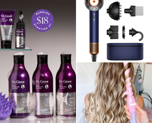 The hair of your dreams - literally! cover photo collage