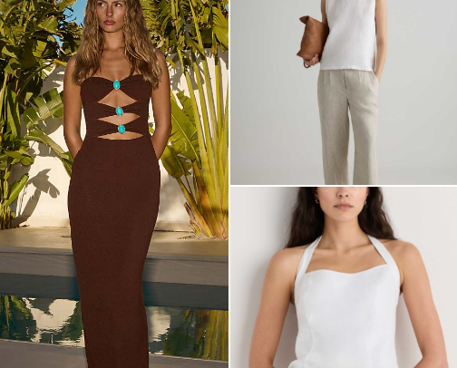 Chic summer outfits that look expensive - they're not. cover photo collage